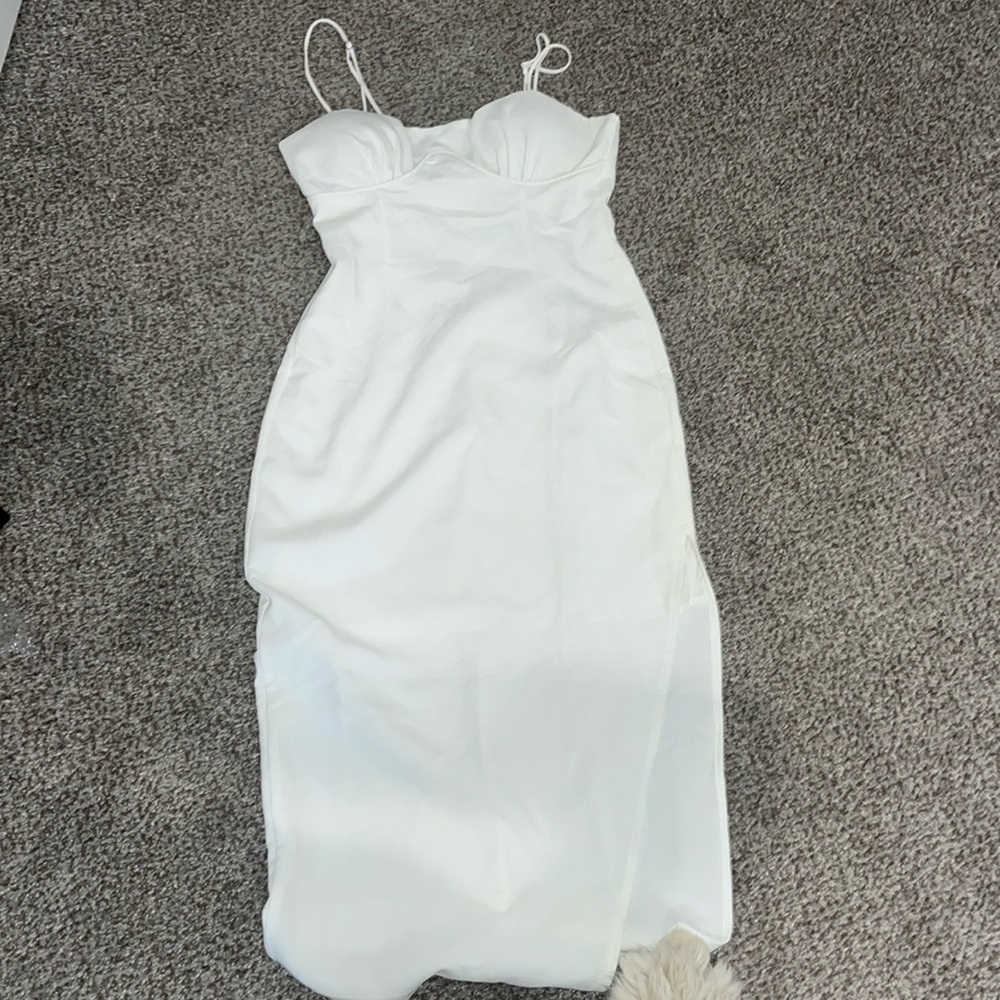 White Hello Moly Dress